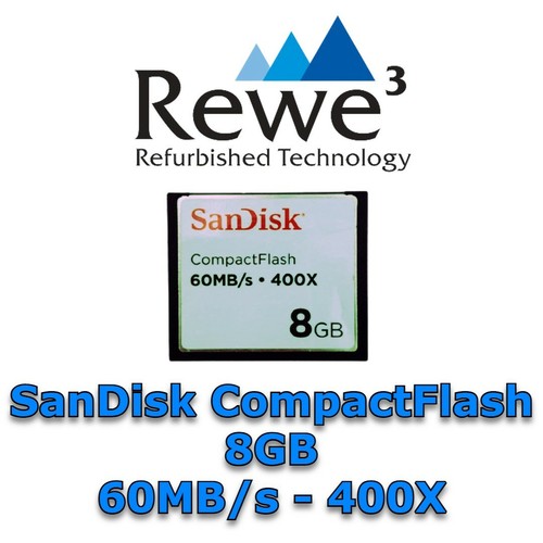 8gb sandisk compact flash - sandisk,