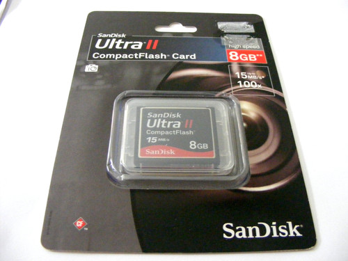 Compact flash card ultra - 8, gb