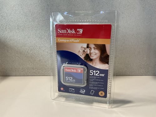 Sandisk 512 compact flash - sandisk, mb