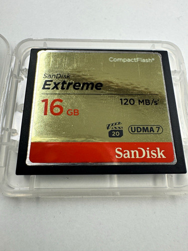 Sandisk extreme compactflash - sandisk,