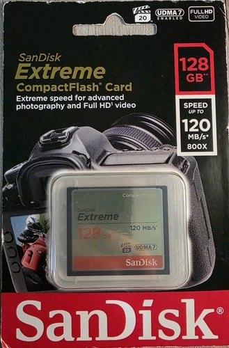Sandisk extreme 128gb vpg - extreme, vpg-20