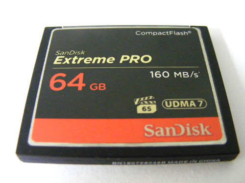 Compact flash card - 64,