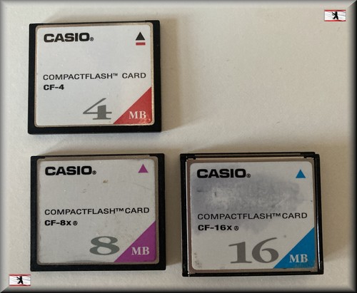 Scheda flash compatta - casio, /