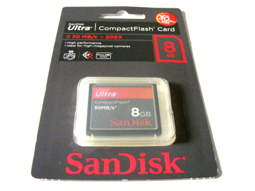 Compact flash card ultra - 8,