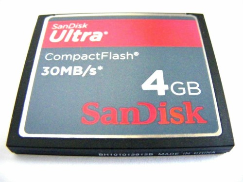4gb compact flash card ultra - flash,