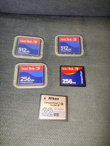 Lot compact flash memory - cf,