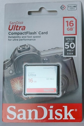 Sandisk 16gb compact flash - sandisk,
