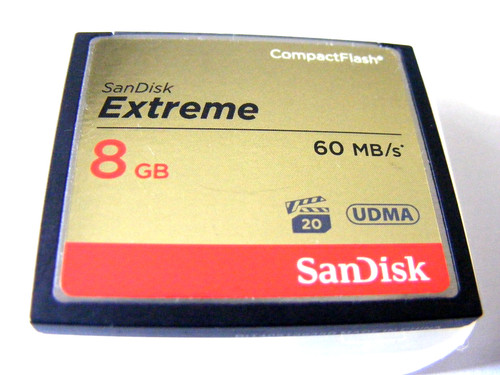 8gb compact flash card - card, extreme