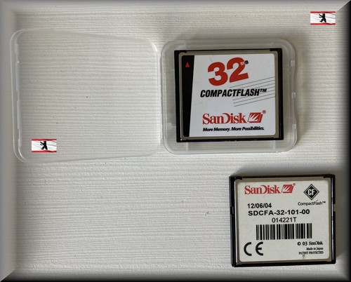 Sandisk compact flash card - flash, cf-card